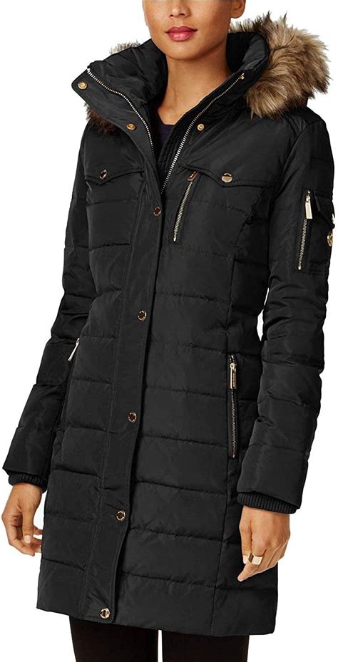 michael kors parka jacket women|michael kors coats for women.